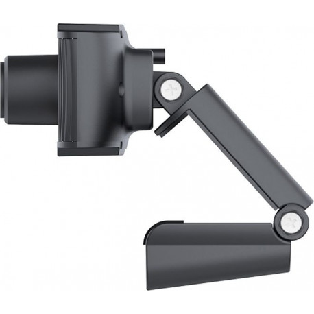 Kamera internetowa z mikrofonem czarno czerwona WEB008 HD TRACER