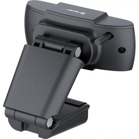 Kamera internetowa z mikrofonem czarno czerwona WEB008 HD TRACER