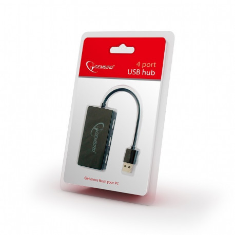 HUB USB 2.0 4-porty pasywny UHB-U2P4-03 Gembird-8605