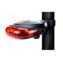 Lampa rowerowa LED z obrysem laserowym MCE208 MACLEAN
