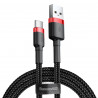 USB/USB-C cable 1 meter CATKLF-B91 black and red Baseus