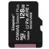 128GB CS10 Canvas Kingston microSD memory card