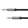 Jack 3.5mm plug/plug cable 1.8 meters KM0313 Kruger&amp;Matz
