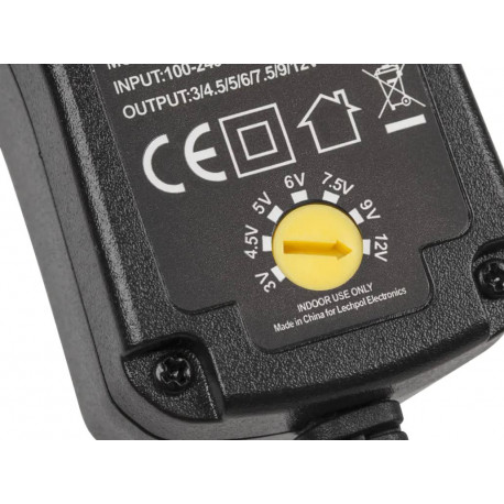 Zasilacz uniwersalny 3-12V 500mAh URZ1186 Kemot-7384