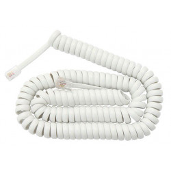 Spiral cable 4P4C 3 meters...