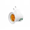 Adapter gn.żarówki E27 z wtykiem i wyłącz. 74257
