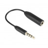 Jack 3.5 stereo plug/JAC x2 WTY adapter- 0371B C.E