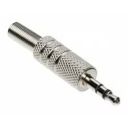 Wtyk jack 3,5mm stereo metal 000200 C.E.-7946