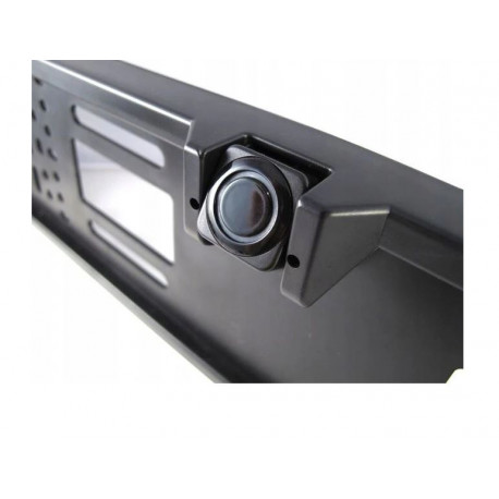 Czujniki parkowania w ramce tablicy z sygnałem IL MIO