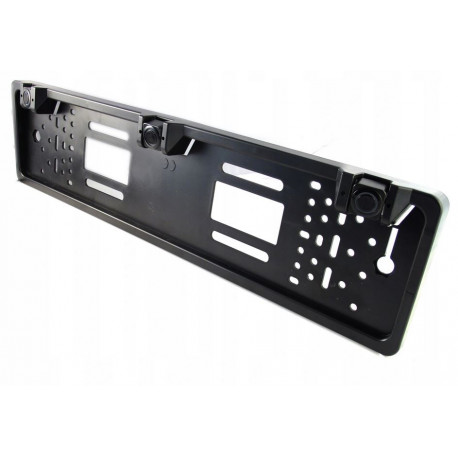 Czujniki parkowania w ramce tablicy z sygnałem IL MIO