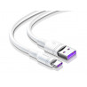 Przewód USB/USB-C 2 metry /5A CATSH-C02 biały Baseus