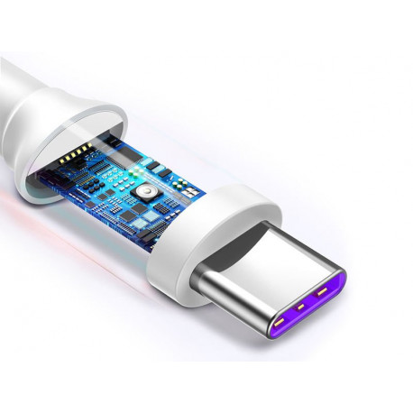 Przewód USB/USB-C 2m/5A CATSH-C02 biały Baseus-8710