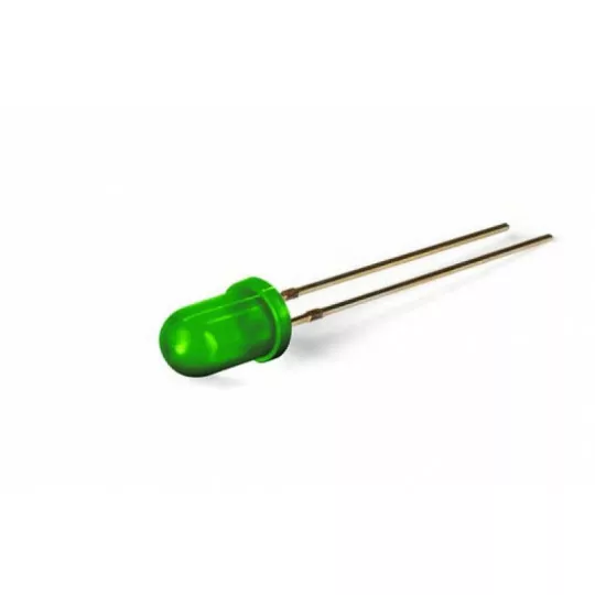 Dioda LED 5mm 647792 zielona rozproszona 047139 C.E