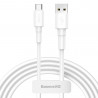 USB/USB-C cable 1 meter /3A CATSW-02 white Baseus