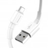 Przewód USB/USB-C 1metr /3A CATSW-02 biały Baseus