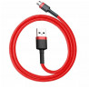USB/micro USB cable 2m QC3.0 2.4A Red Baseus