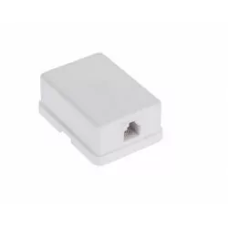 Gniazdo abonenckie telefoniczne 6P4Cx1 TEL0019-7389