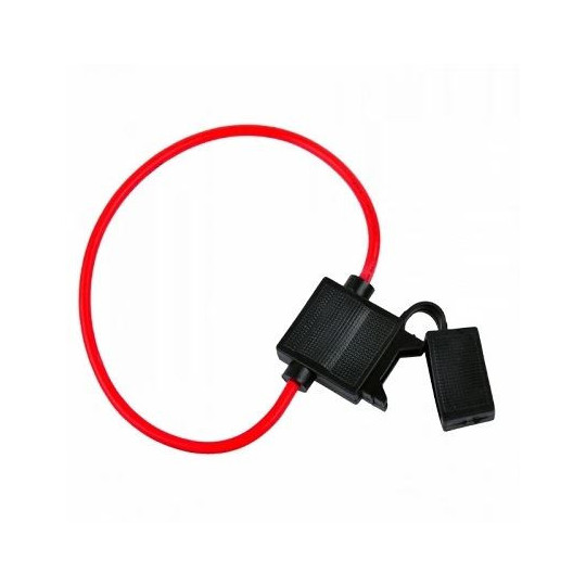 Fuse n socket with 20mm/30cm/2.5mm wire 32965 C.E