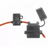 Fuse n socket with 20mm/30cm/2.5mm wire 32965 C.E