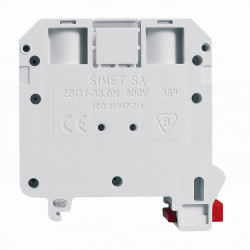 Złączka szynowa 2P ZSG1-35.0N szara 11721312 Simet-8720