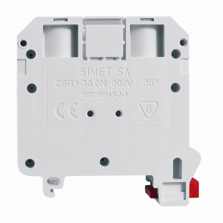 Złączka szynowa 2P ZSG1-35.0N szara 11721312 Simet-8720