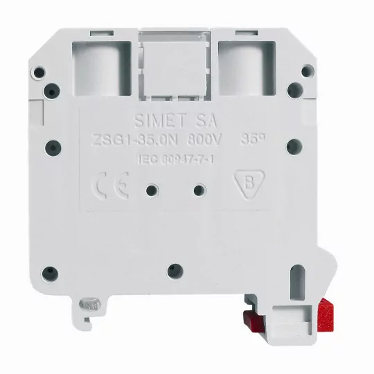 Złączka szynowa 2P ZSG1-35.0N szara 11721312 Simet