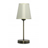 Table lamp MT-507/W-CH antique ecru lampshade Vitalux