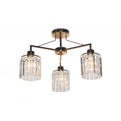 FARINA-3 gold 3xE27 ceiling...