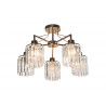 FARINA-5 gold 3xE27 ceiling lamp Vitalux