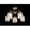 FARINA-5 gold 3xE27 ceiling lamp Vitalux