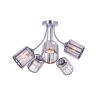 ORELA-5 chrome 5xE27 ceiling lamp Vitalux