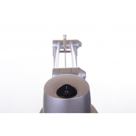 Lampa podłogowa stojąca MT-707 srebrna E27 Vitalux