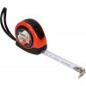 Coiled tape measure 5m x 19mm black and red YT-7105 YATO