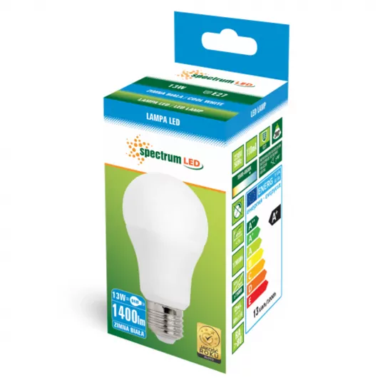 LED bulb E27 13W 6500K cold WOJ13891 SPECTRUM