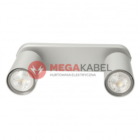 Lampa listwa kinkiet TUBA EYE SPOT Silver II 6140 2xGU10