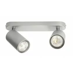 Lampa listwa kinkiet TUBA EYE SPOT Silver II 6140 2xGU10