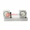 CUBOID SILVER II wall lamp 6518