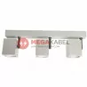 Wall lamp decorative wall lamp CUBOID III grey 6520