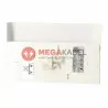 Lampa ścienna kinkiet HAGA biały G9 2x40W 9708