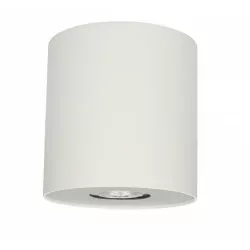Lampa sufitowa plafon tuba POINT M 6001 biała