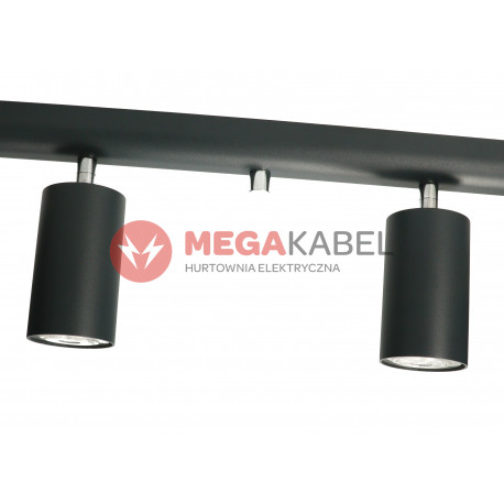 Lampa listwa TUBA EYE SPOT Graphite VI 6610 6xGU10