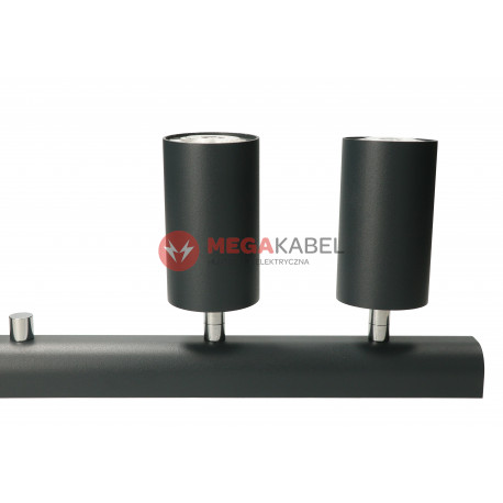 Lampa listwa TUBA EYE SPOT Graphite VI 6610 6xGU10