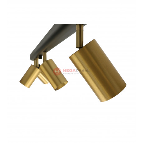 Lampa listwa TUBA EYE SPOT Brass VI 8819 6xGU10