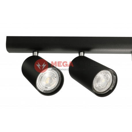 Lampa listwa TUBA EYE SPOT Black VI 6611