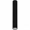 L TUBA EYE Black 6838 GU10 plafond lamp.