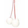 BUBBLE 6025 III White-Red Lamp