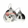Lampa wisząca szklane kule GLOBE III 9306 chrom