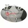Lampa wisząca szklane kule GLOBE III 9306 chrom