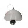 HEMISPHERE L GRAY 5073 E27 100W pendant lamp.