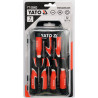 Precision flathead screwdrivers 7 pieces YT-2795 YATO